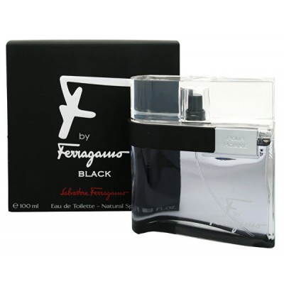 Salvatore Ferragamo F by Ferragamo Black EDT 100 ml + SG 75 ml