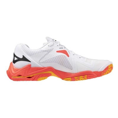Mizuno WAVE LIGHTNING Z8(U) / White/Fiery Coral 2/Citrus - V1GA240098