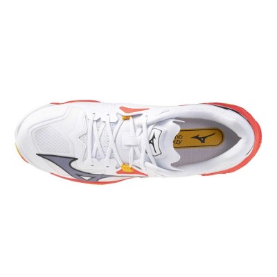 Mizuno WAVE LIGHTNING Z8(U) / White/Fiery Coral 2/Citrus - V1GA240098