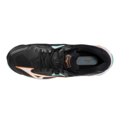 Mizuno WAVE LIGHTNING Z8(U) / Black/Tangelo/Ice Green - V1GA240007