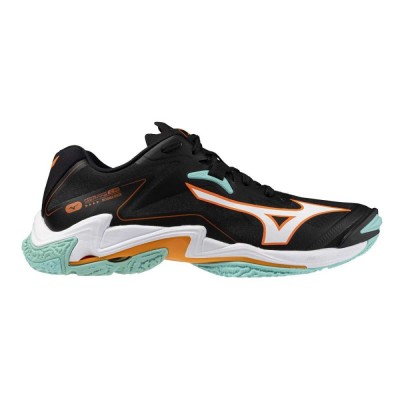 Mizuno WAVE LIGHTNING Z8(U) / Black/Tangelo/Ice Green - V1GA240007