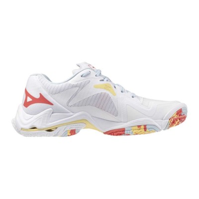 Mizuno WAVE LIGHTNING Z8(W) / White/Calypso Coral/Pale Banan - V1GC240030