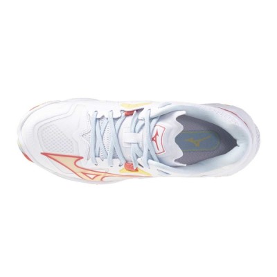 Mizuno WAVE LIGHTNING Z8(W) / White/Calypso Coral/Pale Banan - V1GC240030