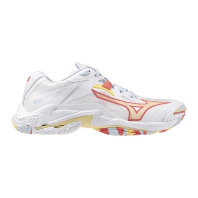 Mizuno WAVE LIGHTNING Z8(W) / White/Calypso Coral/Pale Banan - V1GC240030