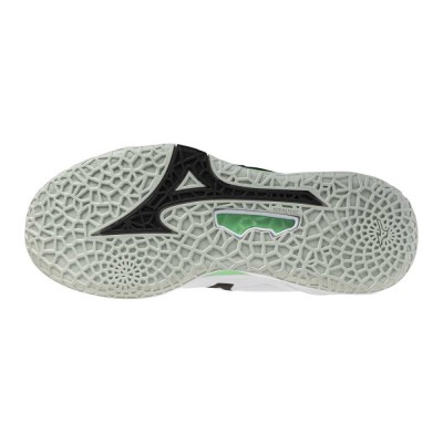 Mizuno WAVE STEALTH NEO 2(U) / White/Black/Frozen Emerald - X1GA240016