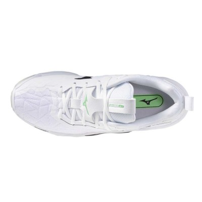 Mizuno WAVE STEALTH NEO 2(U) / White/Black/Frozen Emerald - X1GA240016