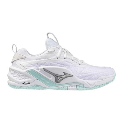 Mizuno WAVE STEALTH NEO 2(W) / White/Blue Tint - X1GB240145