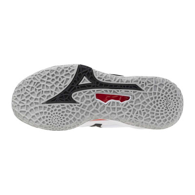 Mizuno WAVE STEALTH NEO 2(U) / White/Black/Fiery Red - X1GA240059