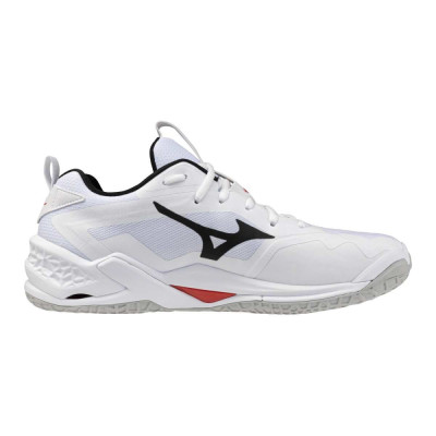 Mizuno WAVE STEALTH NEO 2(U) / White/Black/Fiery Red - X1GA240059