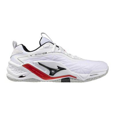 Mizuno WAVE STEALTH NEO 2(U) / White/Black/Fiery Red - X1GA240059