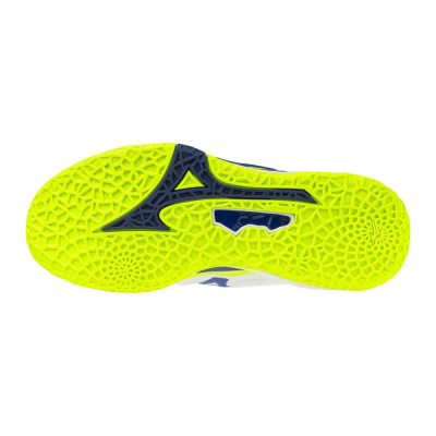 Mizuno WAVE STEALTH NEO 2(U) / White/Lightning Yellow/Dazzlin - X1GA240039