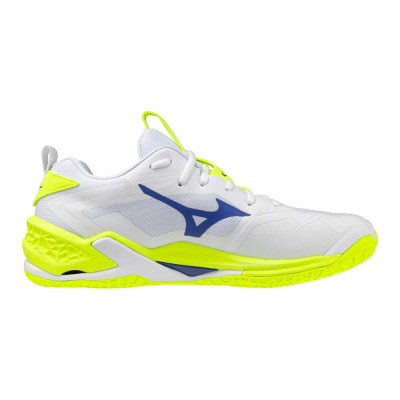 Mizuno WAVE STEALTH NEO 2(U) / White/Lightning Yellow/Dazzlin - X1GA240039