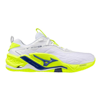 Mizuno WAVE STEALTH NEO 2(U) / White/Lightning Yellow/Dazzlin - X1GA240039