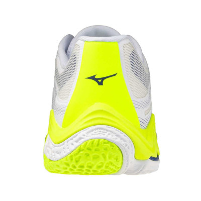 Mizuno WAVE LIGHTNING ELITE / White/Lightning Yellow/Dazzling Blue - V1GA260039