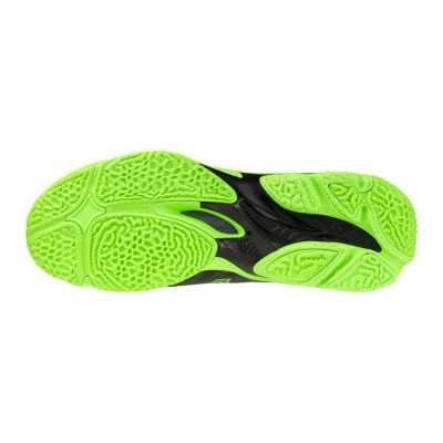 Mizuno WAVE LIGHTNING ELITE / Black/Glowing Apple/Mandarin Orange - V1GA260049