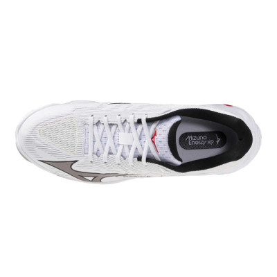 Mizuno WAVE LIGHTNING ELITE / White/Black/Fiery Red - V1GA260059